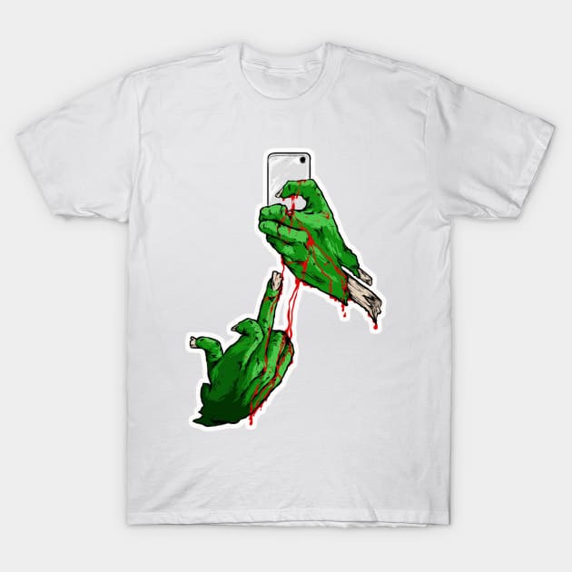 phone addict T-Shirt by store of art